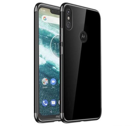 Púzdro ELEGANCE TPU CASE pre MOTOROLA ONE ACTION - čierne