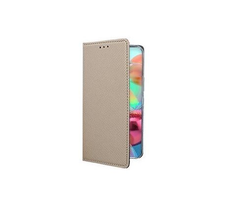 Púzdro knižkové SMART BOOK CASE pre SAMSUNG GALAXY A71 (A715F) - zlaté